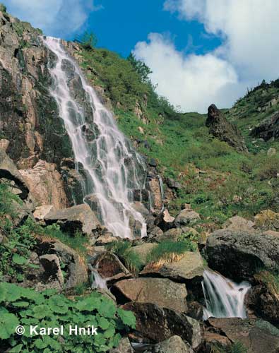 Elbe - Der Elbfall * Riesengebirge (Krkonose)