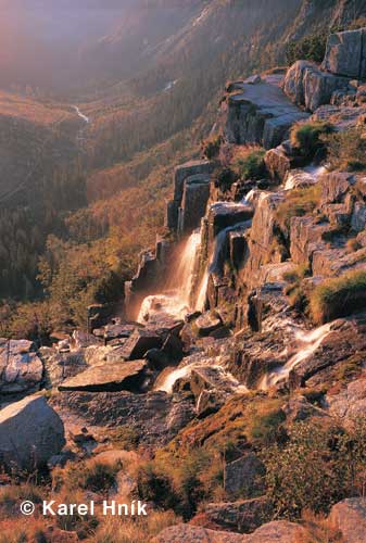  Pan�ava waterfall * Krkonose Mountains (Giant Mts)