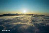 A blizzard on the ridge  * Krkonose Mountains (Giant Mts)