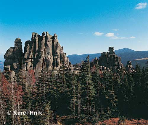 Tors called Pilgrims * Krkonose Mountains (Giant Mts)