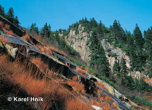 Die Navor-Grube im Elbgrund * Riesengebirge (Krkonose)