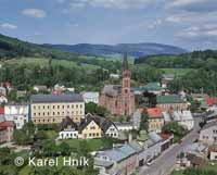 Vrchlab letecky Vrchlab * Riesengebirge (Krkonose)