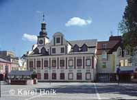 Rathaus Vrchlabí * Riesengebirge (Krkonose)