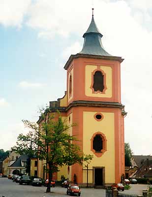 Die St. Laurentius Kirche * Riesengebirge (Krkonose)