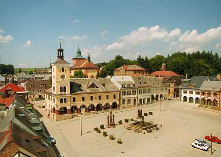 Masaryk Platz * Riesengebirge (Krkonose)