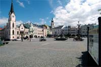 Trutnov - The Krakonos square Trutnov * Krkonose Mountains (Giant Mts)