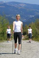 Nordic-walking na alm Benecko * Krkonoe