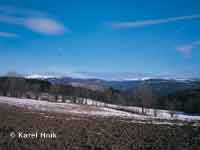 Panorama of the Krkonoe Mountains  * Krkonose Mountains (Giant Mts)