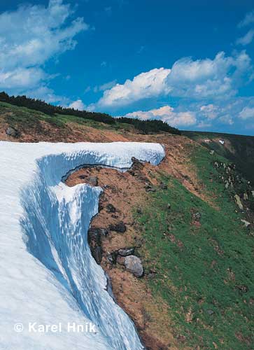 Ridge of the glacial cirque of the pa river * Krkonose Mountains (Giant Mts)