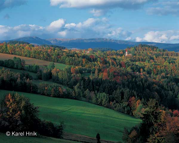 Zwei Kirchen in Klice * Riesengebirge (Krkonose)