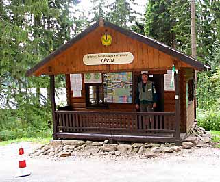 Seasonal information centre KRNAP U hotelu D�v�n * Krkonose Mountains (Giant Mts)
