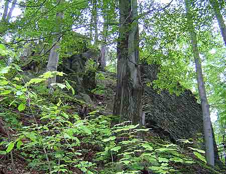 Ruines of Stepanice castle * Krkonose Mountains (Giant Mts)
