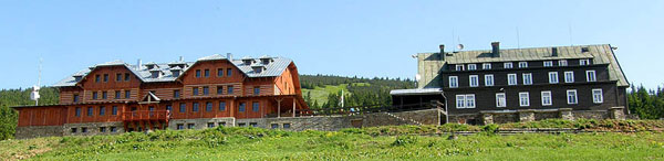 Horsk� bouda Dvora�ky a horsk� hotel �tumpovka * Riesengebirge (Krkonose)