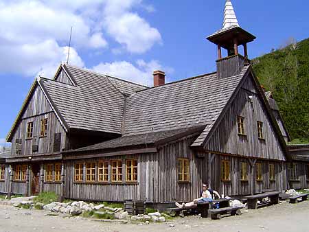 Baude Samotnia (Die Kleine Teichbaude) * Riesengebirge (Krkonose)