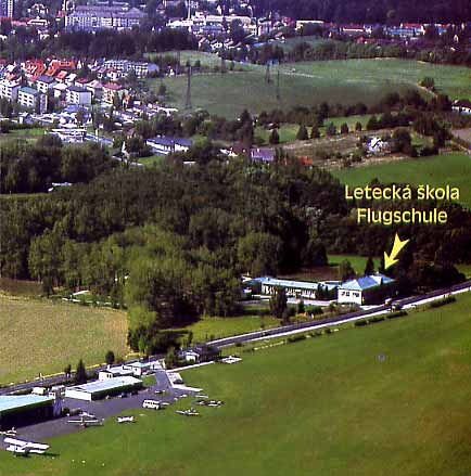 Flughafen - Flugschule Vrchlabi AG * Riesengebirge (Krkonose)