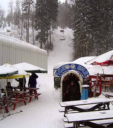 Lower station of the lift Medvedin * Krkonose Mountains (Giant Mts)