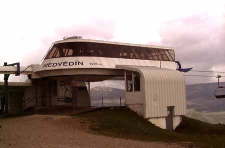 Bergstation des Seilbahn Medvedin * Riesengebirge (Krkonose)