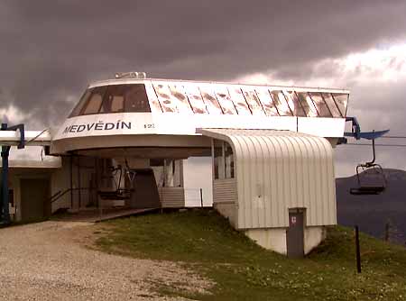 Upper station of the lift Medvedin * Krkonose Mountains (Giant Mts)