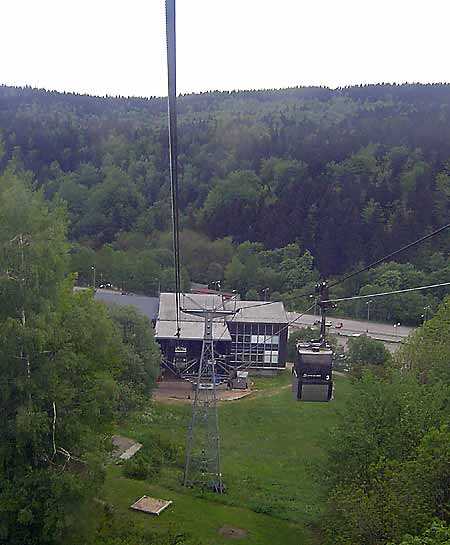 lower station of the lift Cerna hora * Krkonose Mountains (Giant Mts)