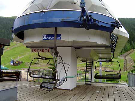 Lower station of the lift Pln * Krkonose Mountains (Giant Mts)
