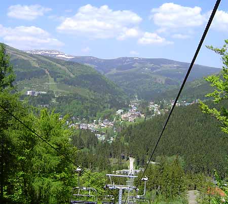 Bergstation der Seilbahn Pln * Riesengebirge (Krkonose)