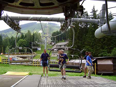 lower station of the lift Certova hora * Krkonose Mountains (Giant Mts)