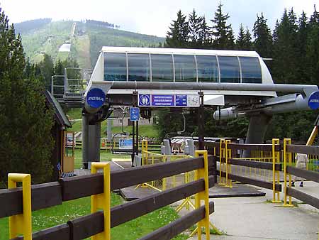 Talstation der Seilbahn Certova hora * Riesengebirge (Krkonose)