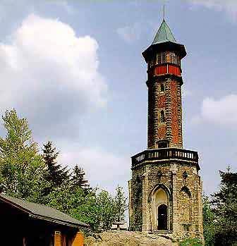 pict: The observation tower Štěpánka - Kořenov