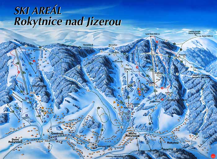 Ski resort Horni Domky * Krkonose Mountains (Giant Mts)
