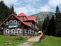 enlarge picture: Restaurant bellow Studnicni Mtn. * Krkonose Mountains (Giant Mts)