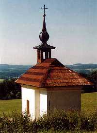 enlarge picture: St. Anne's chapel  and 14 helpers * Krkonose Mountains (Giant Mts)