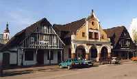 enlarge picture: Giant Mountains Museum - Three houses * Krkonose Mountains (Giant Mts)