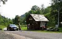 Saisonales  Informationszentrum KRNAP Rudolfov Dolní Dvůr * Riesengebirge (Krkonose)