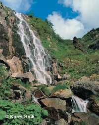 enlarge picture: Elbe waterfall * Krkonose Mountains (Giant Mts)