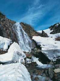 Elbe waterfall pindlerv Mln * Krkonose Mountains (Giant Mts)