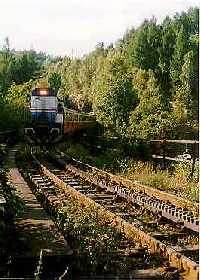 enlarge picture: Cog railway Tanvald - Korenov - Harrachov * Krkonose Mountains (Giant Mts)