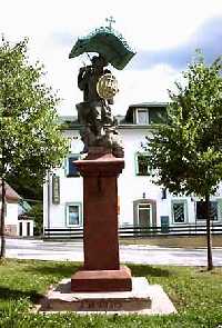 Socha sv. Michaela Černý Důl * Riesengebirge (Krkonose)