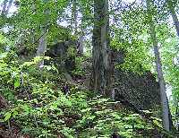 Ruines of Stepanice castle Benecko * Krkonose Mountains (Giant Mts)