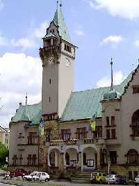 Bild vergrssern: Rathaus * Riesengebirge (Krkonose)