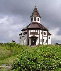 Kostel Narozen sv. Jana Ktitele Koenov * Krkonose Mountains (Giant Mts)