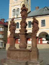 enlarge picture: Baroque statues * Krkonose Mountains (Giant Mts)