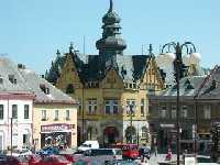 enlarge picture: Building of the saving bank * Krkonose Mountains (Giant Mts)