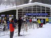 Bild vergrssern: Talstation de Seilbahn Medvedin * Riesengebirge (Krkonose)