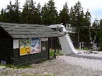 enlarge picture: upper station of the lift Zaly * Krkonose Mountains (Giant Mts)