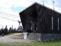 enlarge picture: upper station of the lift Cerna hora * Krkonose Mountains (Giant Mts)