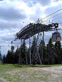enlarge picture: upper station of the lift Cerna hora * Krkonose Mountains (Giant Mts)