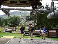 Bild vergrssern: Talstation der Seilbahn Certova hora * Riesengebirge (Krkonose)