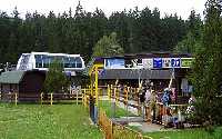 Talstation der Seilbahn Certova hora * Riesengebirge (Krkonose)