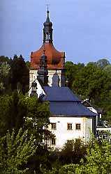 Die Kirche des Hl.Nikolaus (Mikul) * Riesengebirge (Krkonose)