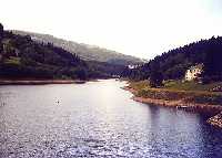 enlarge picture: Labsk prehrada (The Labe dam) * Krkonose Mountains (Giant Mts)